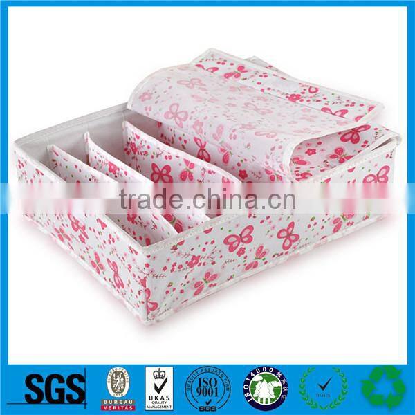 2016 fashion pp foldable nonwoven storage box