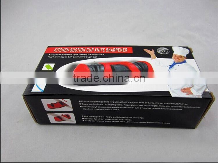 M946 High quality red and black color plastic knife grinder