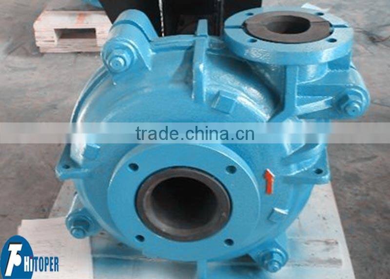 heavy duty anti wear centrifugal slurry pump for mining solid slurry