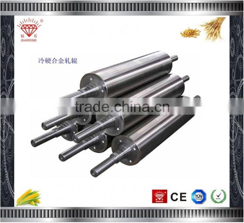 Rubber tread roller for rubber press milling machine