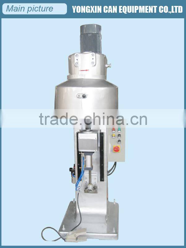 GT4A19YQ semi-auto manual Pneumatic capper machine
