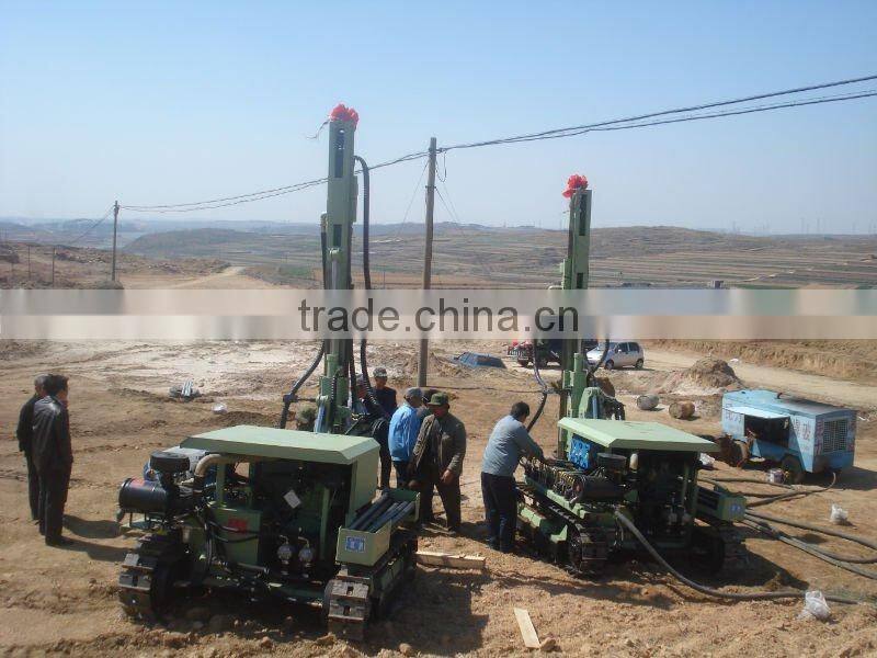 DTH hydraulic drilling machine