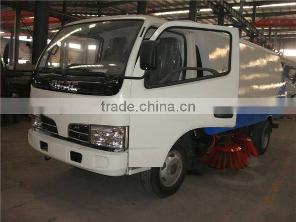 High efficiency dongfeng 4x2 diesel road sweeper truck