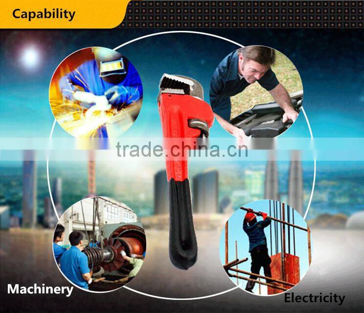 14" PVC dipped handle pipe wrench