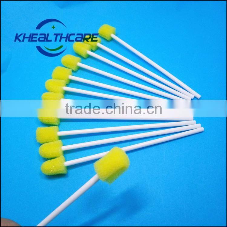 Factory directly sell medical sponge oral cleaning sponge swab