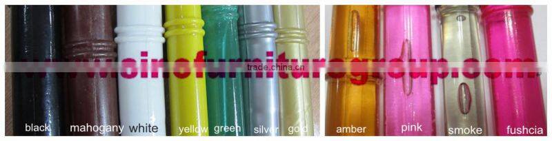 Crystal Amber Color Resin Wedding Napoleon Chair