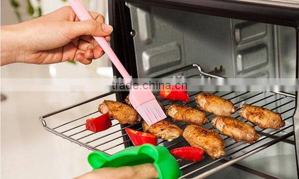 bbq brush, silicone basting brush, grill brush food grade high temperature resistant