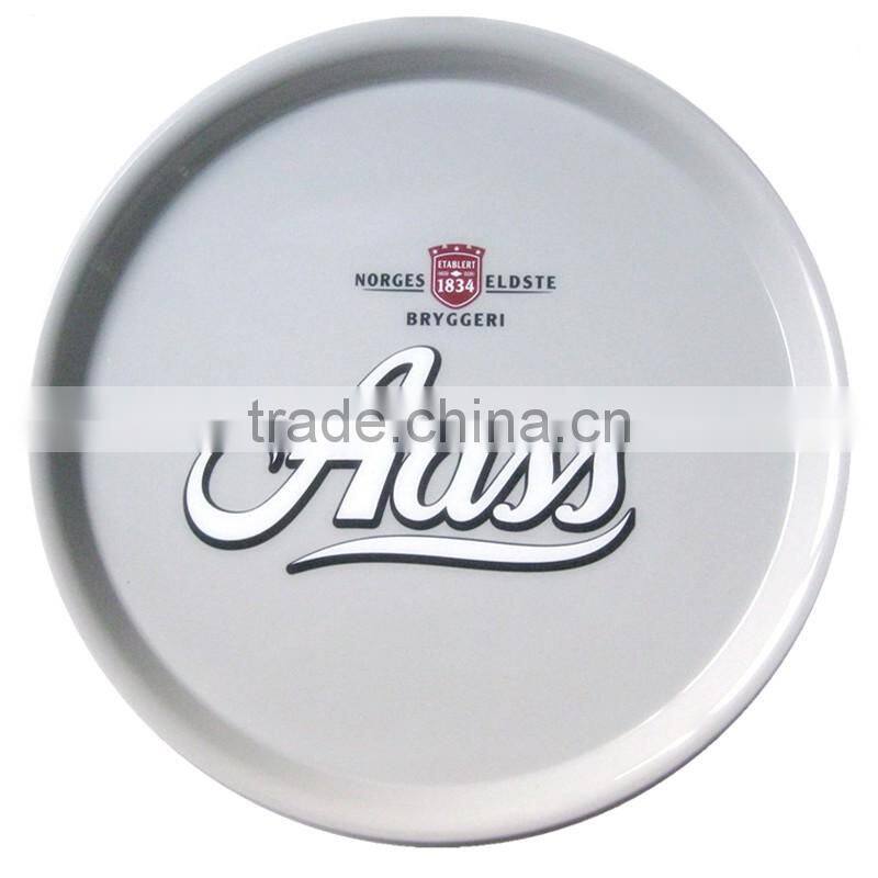 Round Serving Tray with anti-slip coating 36CM