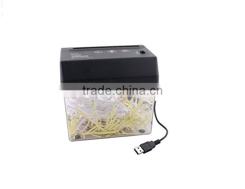 Mini USB A6 Electric Shredder Use at Office and Home