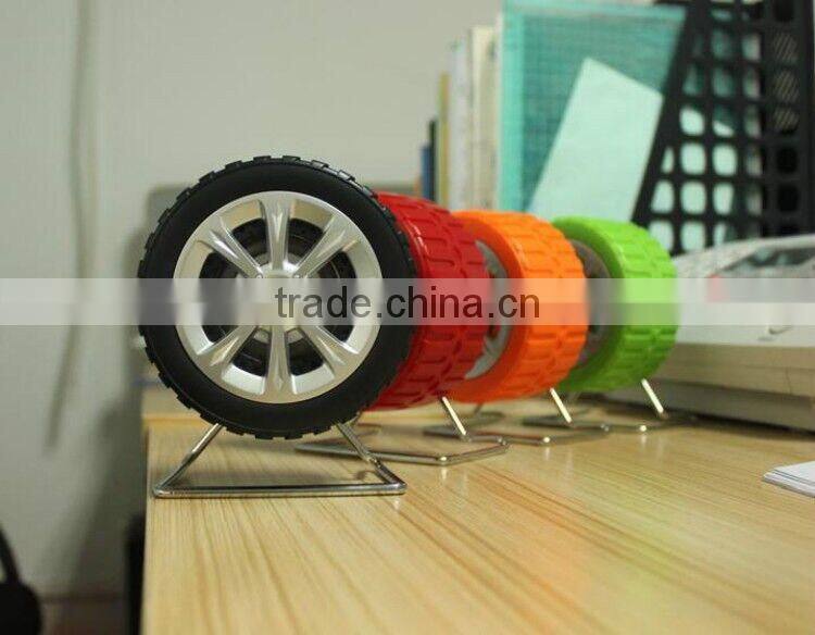 Multimedia computer personality tires small speakers USB power supply without driver Mini portable audio