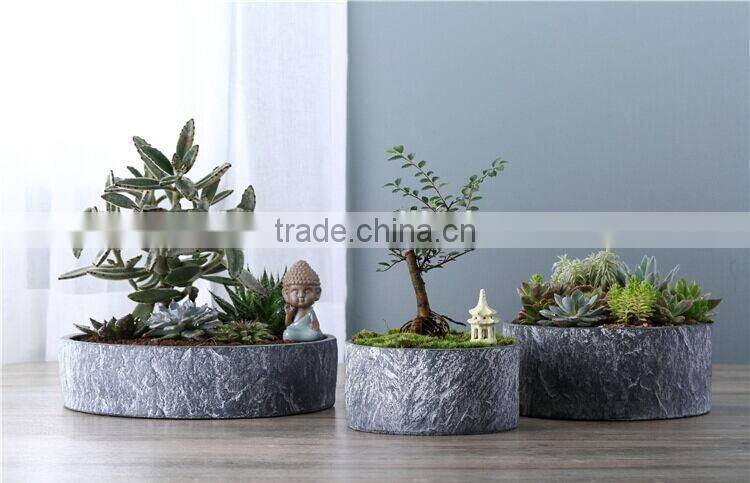 Sigma different shape flower pot outdoor stackable pot planters