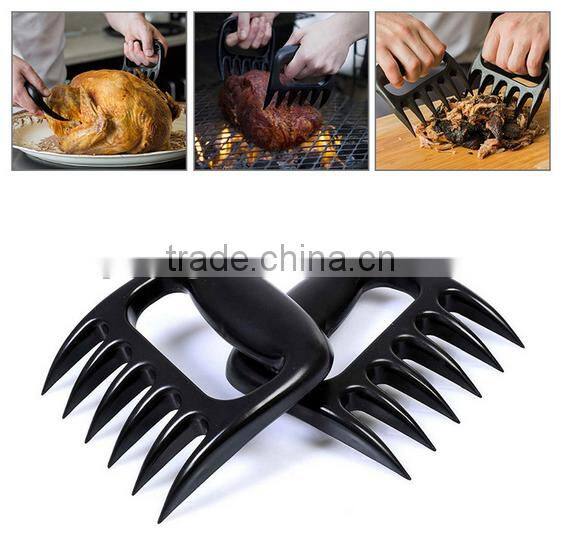 meat Shredder Claws, meat fork,Claw Handler Set, BBQ fork