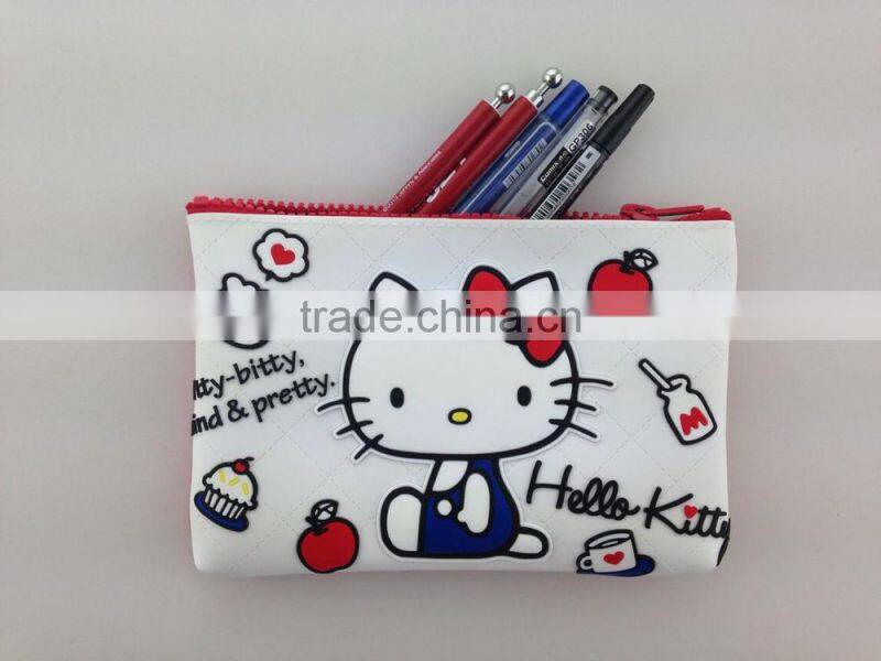 OEM new smart zipper puller silicone bag /pouch /purse