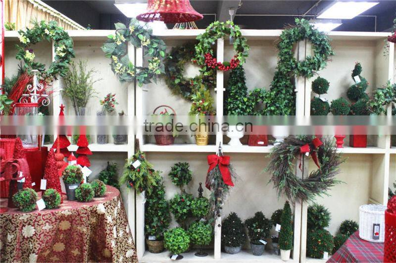 mini / huge artificial christmas pine tree / ring / flower for home / hotel / office (new christmas combination of Este-008 )