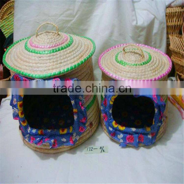 2014 new wicker pet house/cage