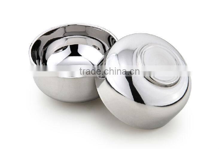 stainless steel double-layers Korea-style bowl