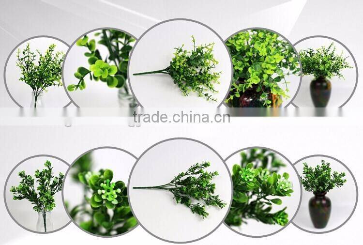 Top quality artificial leaves ivy bushes for interior decoration