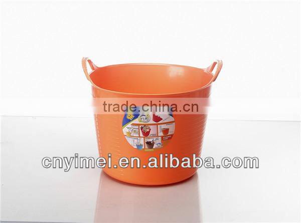 Laundry basket PE plastic laundry basket plastic laundry basket with handle