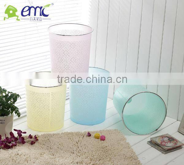 0295 Plastic printed trash can