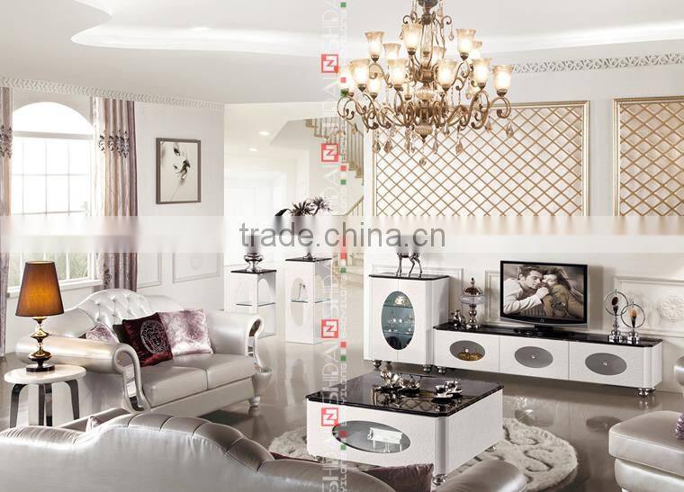 45%off black marble top Coffee table LV-TA801Q