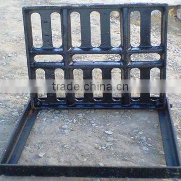 EN124 casting ductile iron gully gutter draining grate with frame