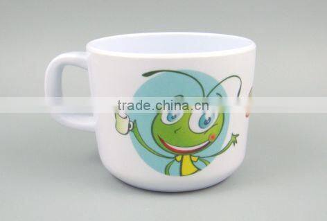 Cute Design Melamine Milk Coffee Juice Cup Mug for Children