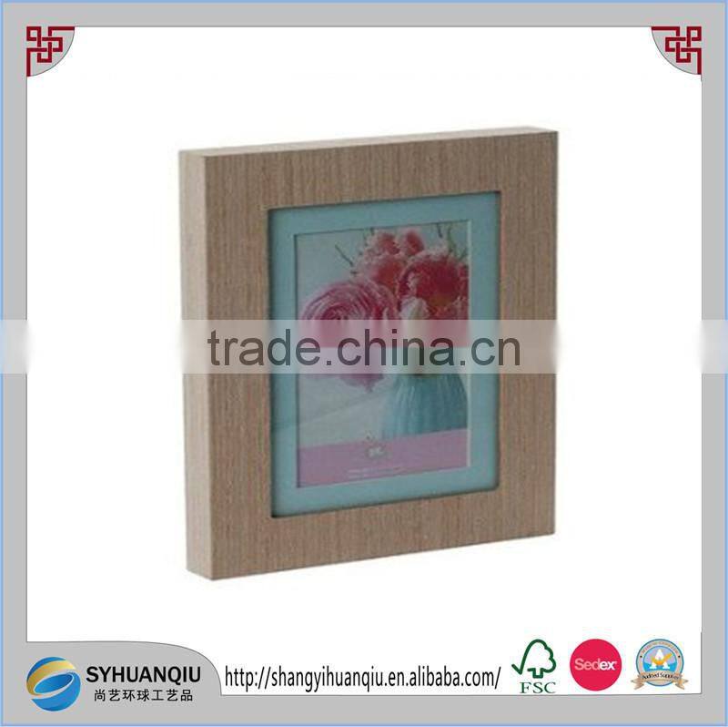 High quality solid wood decorative wooden photo frame
