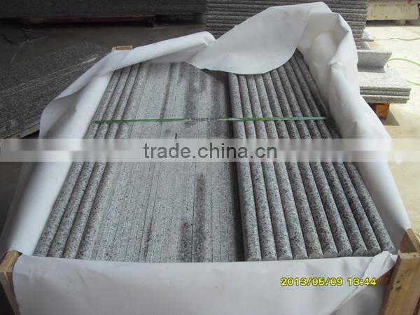 New G603 step grey granite stair