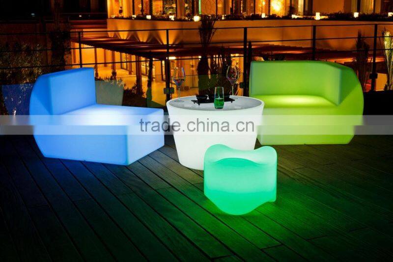 LED stool/color changing chair/ rechargeable furniture