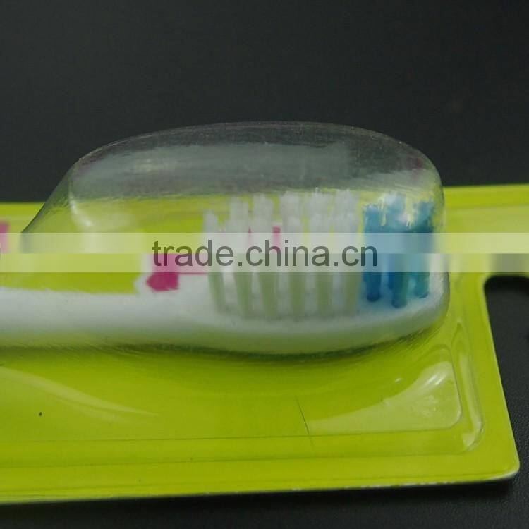 Child small head cheap nylon brisltles rubber pp handle toothbrush