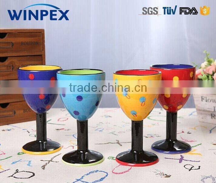 2OZ Handpaint Wine Glass