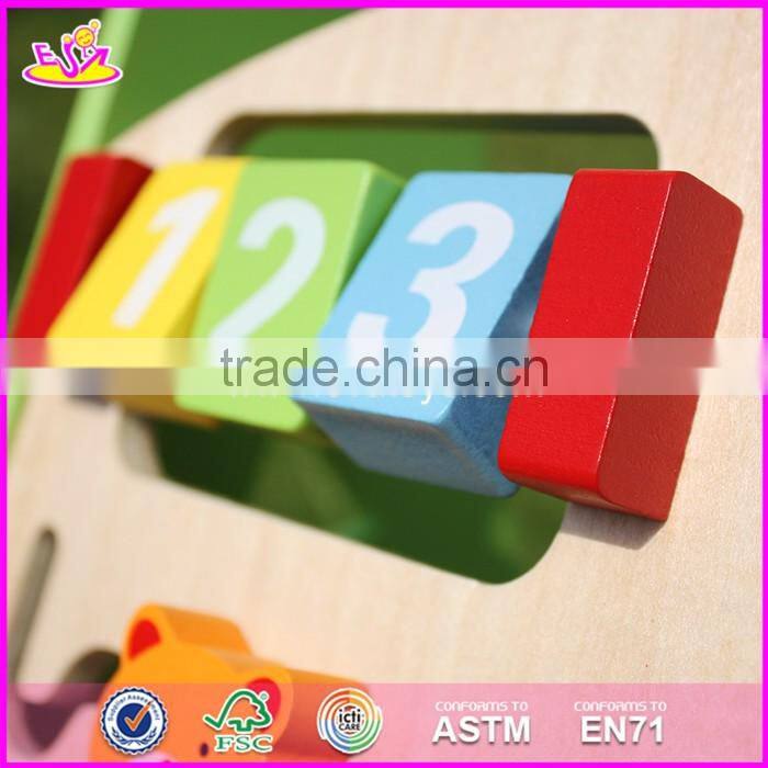 Wholesale best design multi push along wooden baby walking toys W08J001