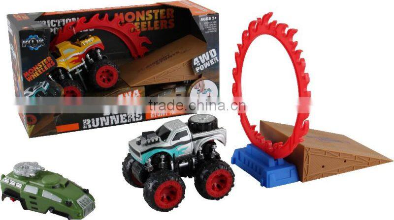 2016 hot cheap friction toy car,truck car with skateboard for sale