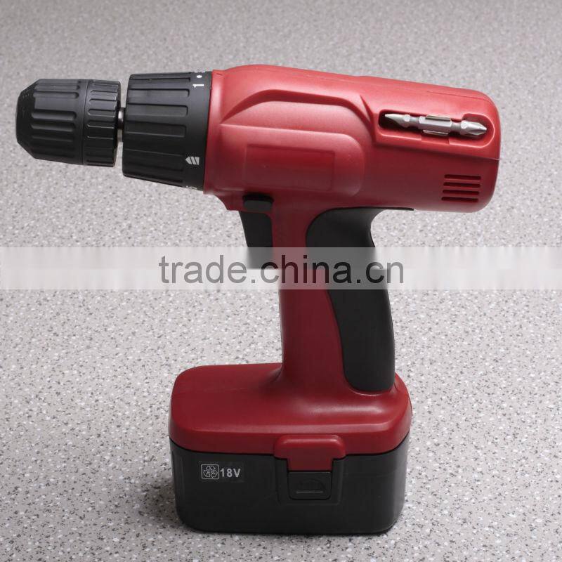 2014 new design Ni-cd battery 7.2V-18V cordless drill of Power tools made in China