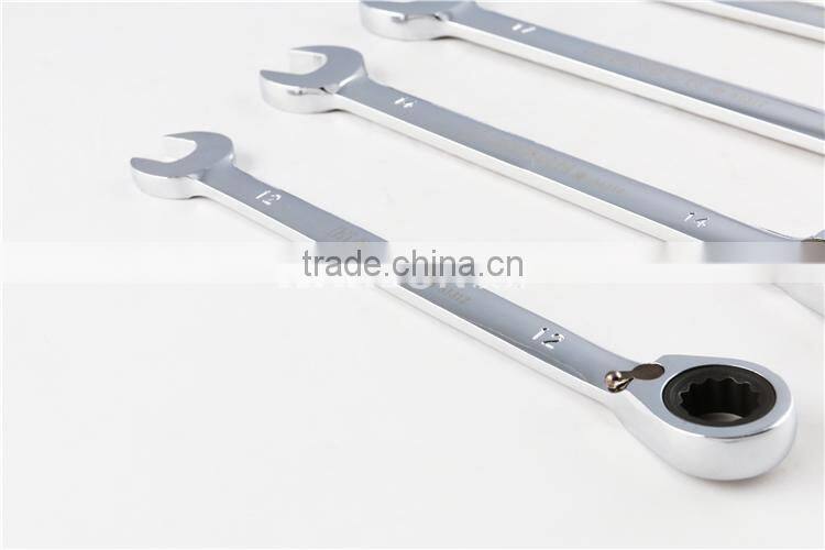 Ratchet Wrench/8-19mm mirror surface combination ratchet wrench