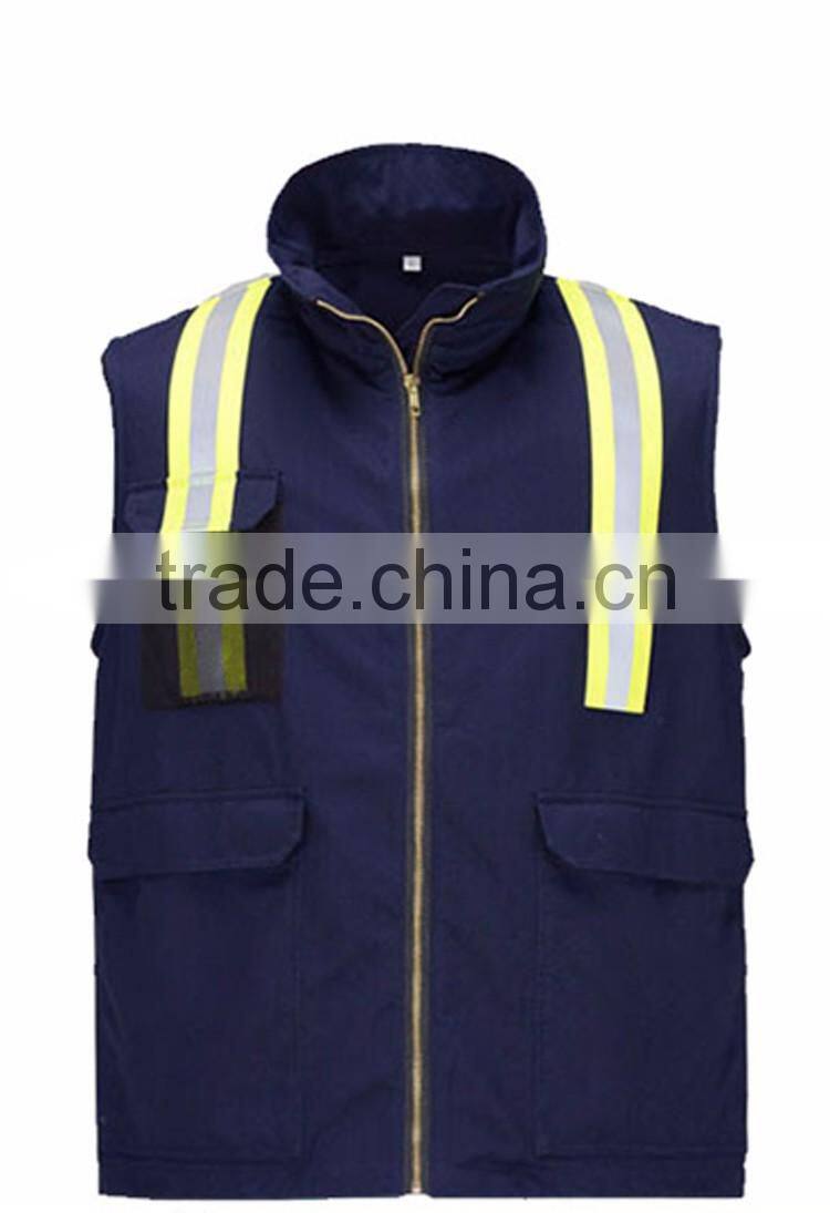 Safety vests high light reflective stripes for clothing