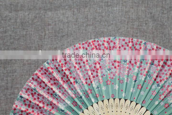 Bamboo Hand Held Folding Fan For Wedding Party Decor/Dancing Handheld Fan