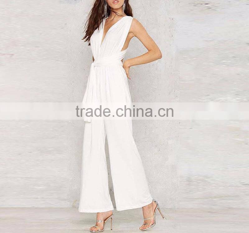 new in white casual elegant rompers jumpsuit