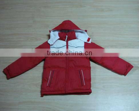 Apparel Stock Boys Clothing Padding Jacket