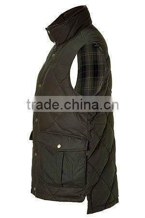 Nice design men winter cotton vest