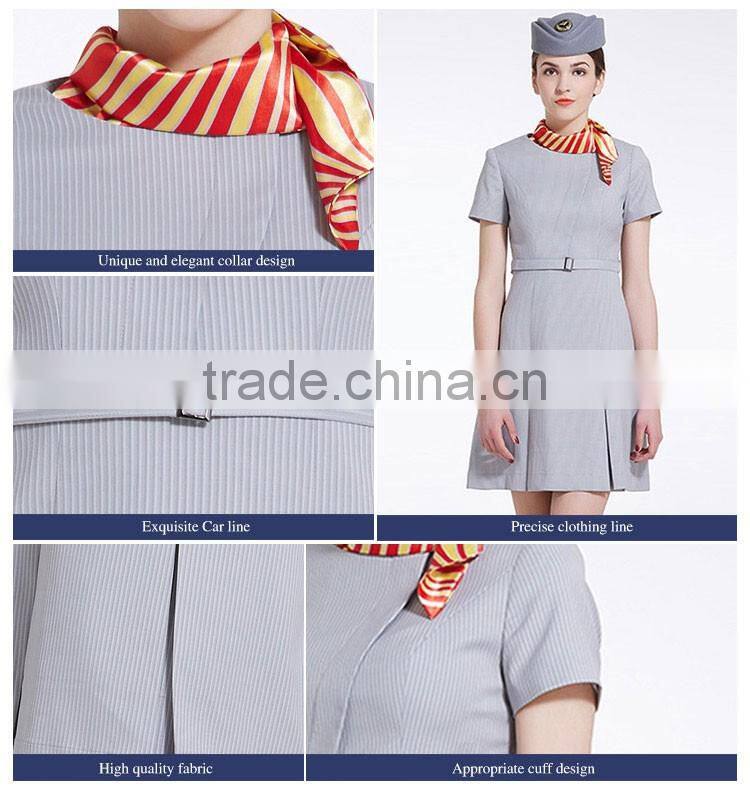 Airline Crew Uniforms For Flight Attendant Costume