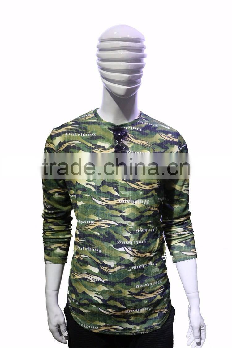 Chinese High Quality Cheap Wholesale Camo T Shirts For Men