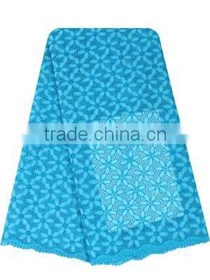 100% Nigeria Cotton Voile Lace Fabric SL0402-9