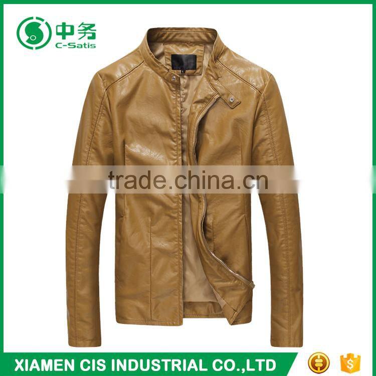 Chinese Manufacturers Sale Fashion Western Mens Leather Jacket