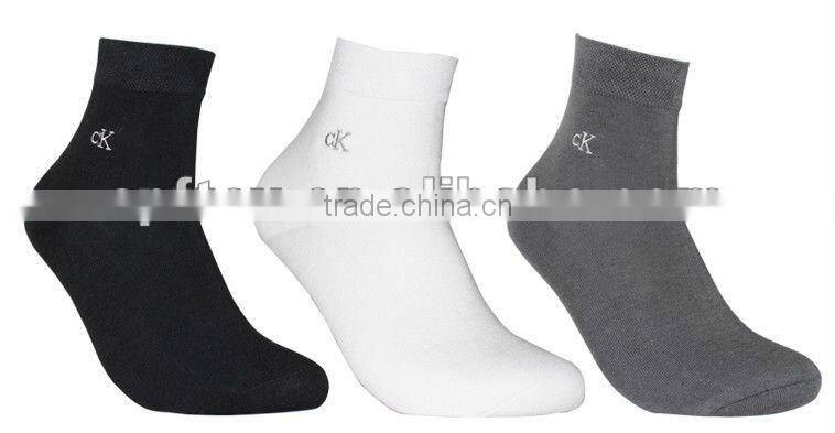 The new man summer of thin socks (tube) socks middle business leisure bamboo fiber socks