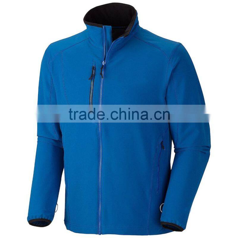 cheap custom hard-wearing softshell jacket for man