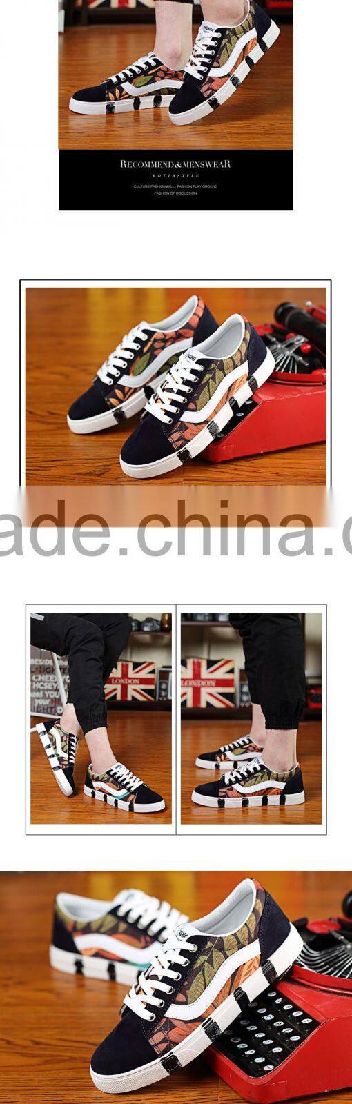2016 New Desginer Trendy Shoes,Fashion Canvas Men Shoes