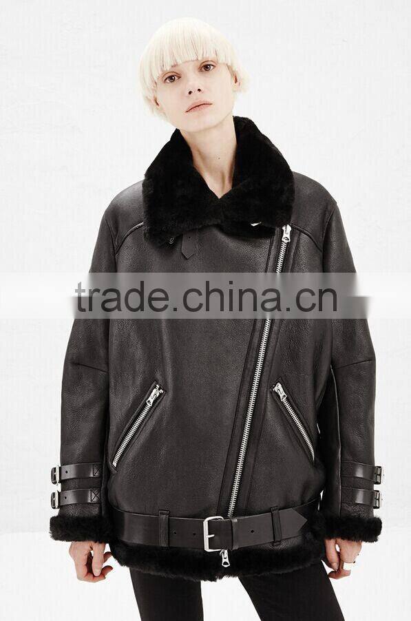 2017 latest design MOTORCYCLE LEATHER JACKET