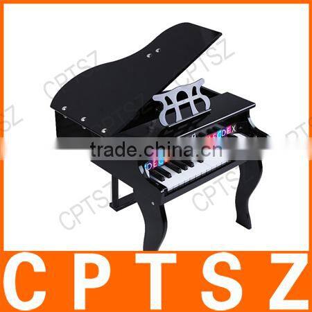 30 Keys Hardwood Learn-To-Play Piano Musical Instrument Toy Gift with Bench for Kid Child Baby Beginner Amateur