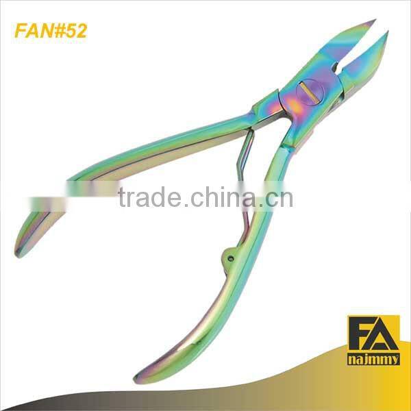 Professional Nail Nipper Wire Spring Stainless Steel Light weight